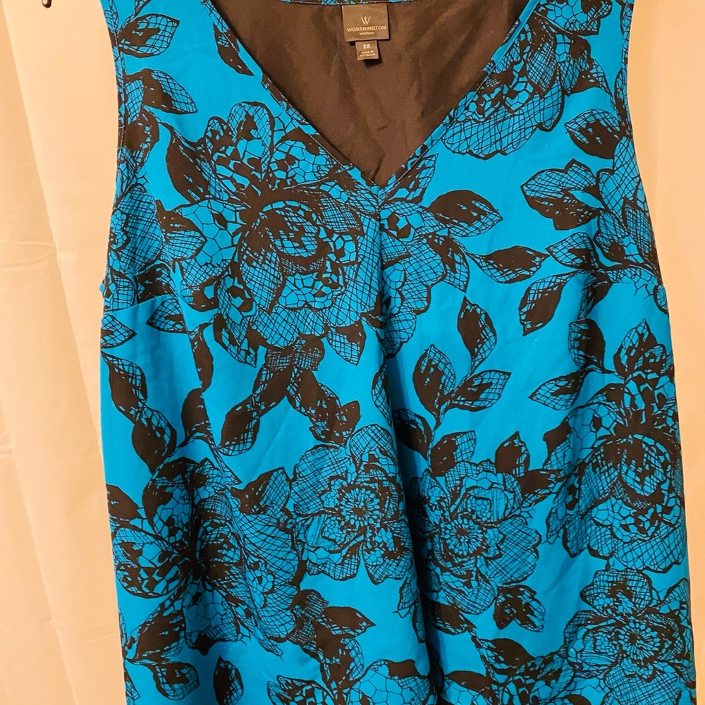 Worthington tank blouse